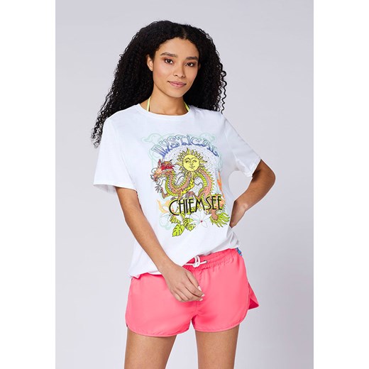 Chiemsee Koszulka w kolorze białym ze sklepu Limango Polska w kategorii Bluzki damskie - zdjęcie 187736996