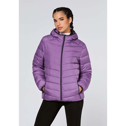 Chiemsee Kurtka pikowana w kolorze fioletowym ze sklepu Limango Polska w kategorii Kurtki damskie - zdjęcie 187737277
