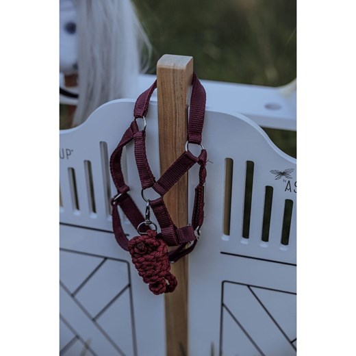 ASTRUP Kantar w kolorze bordowym do hobby horsingu - 3+ ze sklepu Limango Polska w kategorii Zabawki - zdjęcie 187739517