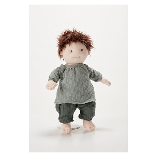 MAMAMEMO Lalka materiałowa &quot;Victor&quot; w kolorze szarym - 12 m+ ze sklepu Limango Polska w kategorii Zabawki - zdjęcie 187739617