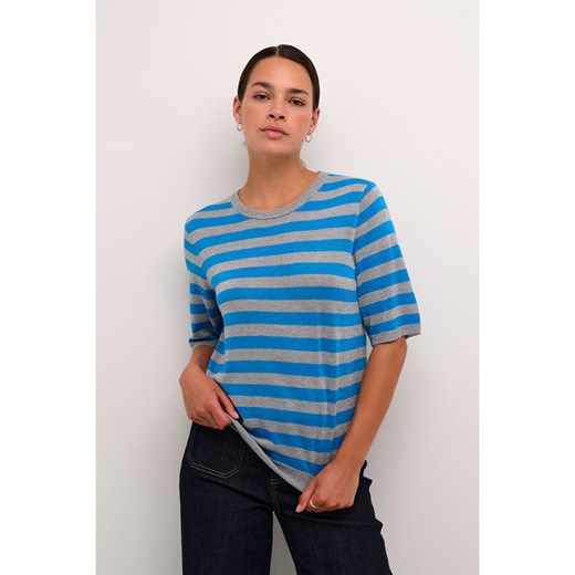 Kaffe Sweter &quot;Ankra&quot; w kolorze błękitnym ze sklepu Limango Polska w kategorii Swetry damskie - zdjęcie 187740775