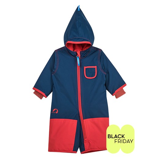 finkid Kombinezon zimowy &quot;Pikku Winter Eco&quot; w kolorze granatowym ze sklepu Limango Polska w kategorii Kombinezony i kurtki - zdjęcie 187740869