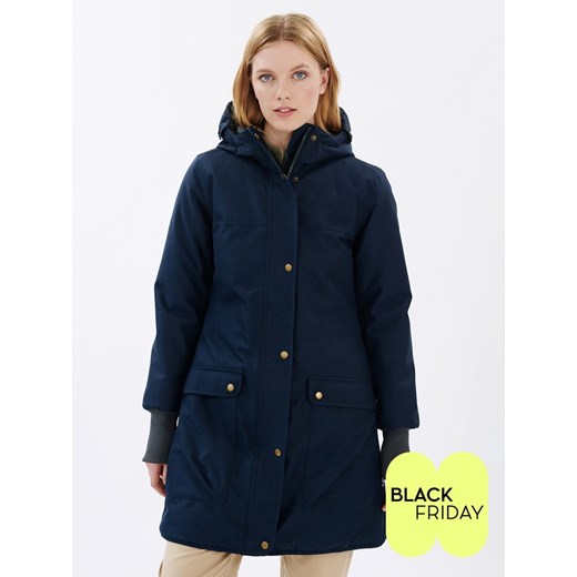 finside Parka zimowa &quot;Oikku&quot; w kolorze granatowym ze sklepu Limango Polska w kategorii Kurtki damskie - zdjęcie 187740919