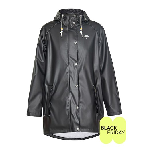 Schmuddelwedda Płaszcz przeciwdeszczowy w kolorze czarnym ze sklepu Limango Polska w kategorii Kurtki damskie - zdjęcie 187741025