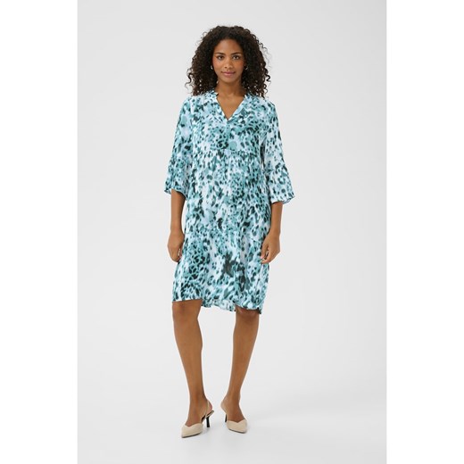 Kaffe Sukienka w kolorze turkusowo-niebieskim ze sklepu Limango Polska w kategorii Sukienki - zdjęcie 187741489