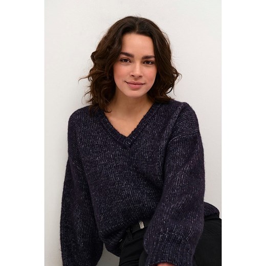 Kaffe Sweter w kolorze granatowym ze sklepu Limango Polska w kategorii Swetry damskie - zdjęcie 187741716