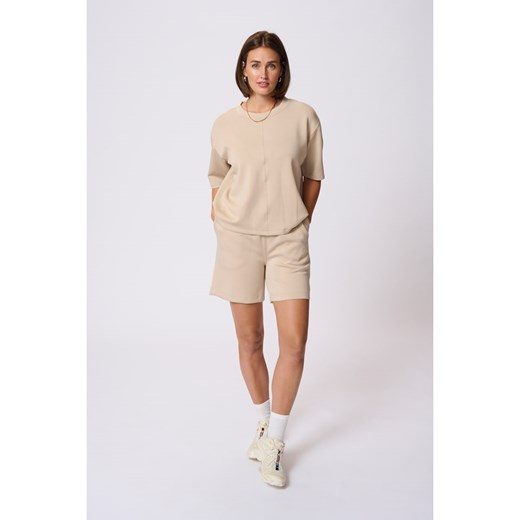 Kaffe Koszulka w kolorze beżowym ze sklepu Limango Polska w kategorii Bluzki damskie - zdjęcie 187742289