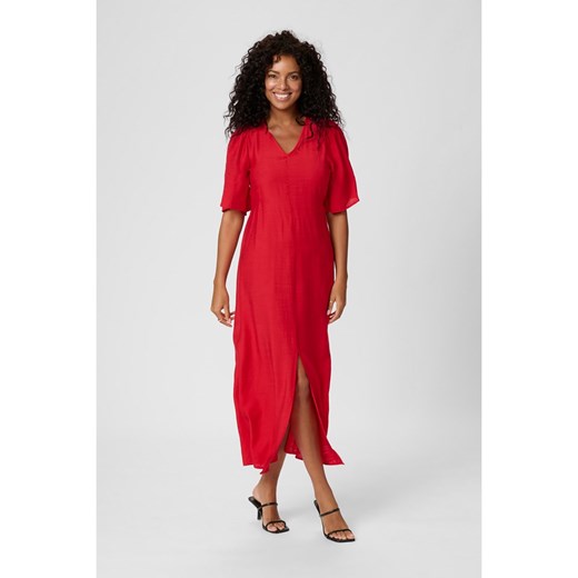 Kaffe Sukienka w kolorze czerwonym ze sklepu Limango Polska w kategorii Sukienki - zdjęcie 187742376