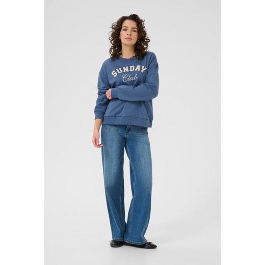 Kaffe Bluza w kolorze niebieskim ze sklepu Limango Polska w kategorii Bluzy damskie - zdjęcie 187742527