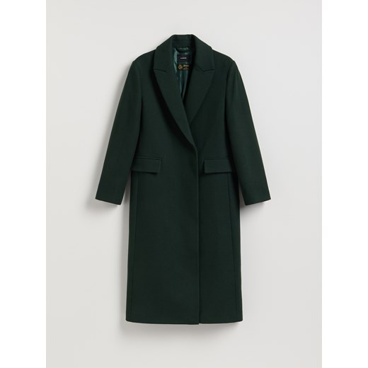 Reserved - Płaszcz z wełną Bellandi - morski Reserved XXL Reserved