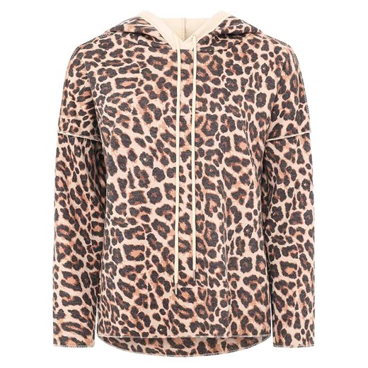 Zwillingsherz Bluza &quot;Leo&quot; w kolorze beżowo-brązowym Zwillingsherz S/M wyprzedaż Limango Polska