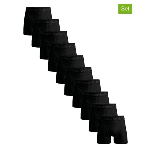 Muchachomalo Bokserki (10 par) w kolorze czarnym Muchachomalo S okazja Limango Polska