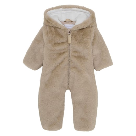 Noppies Pluszowy kombinezon w kolorze szarobrązowym ze sklepu Limango Polska w kategorii Kombinezony i kurtki - zdjęcie 187744058