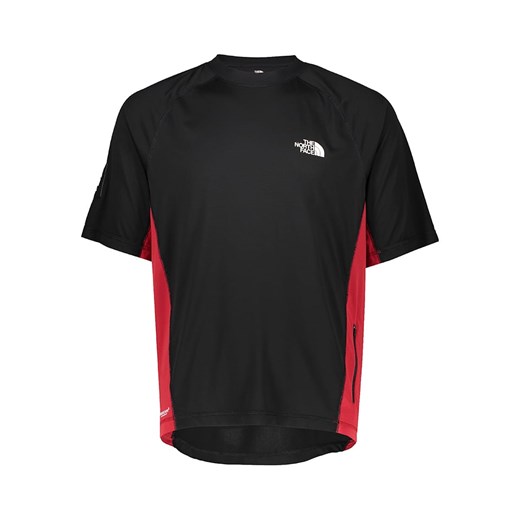 The North Face Koszulka sportowa &quot;Soukuu&quot; w kolorze czarno-czerwonym ze sklepu Limango Polska w kategorii T-shirty męskie - zdjęcie 187744465