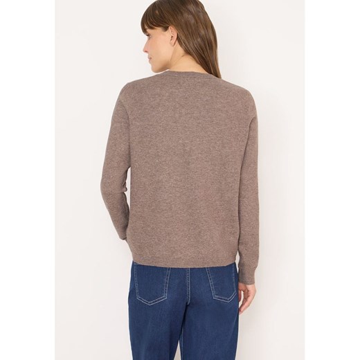 Cecil Sweter w kolorze jasnobrązowym Cecil M Limango Polska wyprzedaż