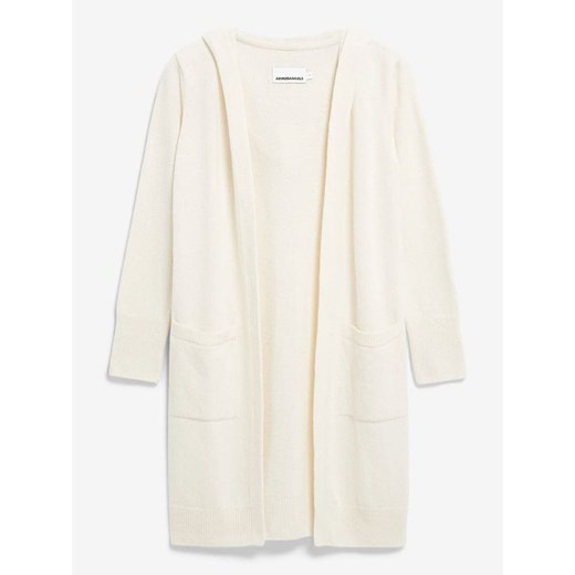 armedangels Wełniany kardigan &quot;Wanda&quot; w kolorze kremowym ze sklepu Limango Polska w kategorii Swetry damskie - zdjęcie 187745278