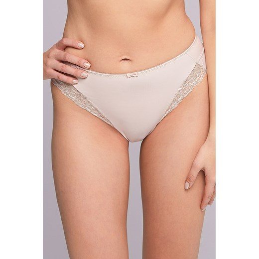 Ava 2256/B Asielle brazyliany, elastyczne wykończenia beige ze sklepu kontri.pl w kategorii Majtki damskie - zdjęcie 187745606