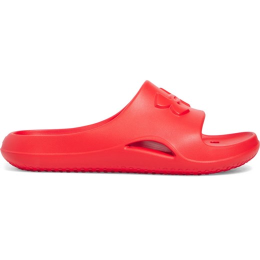 Męskie klapki Under Armour UA M Locker V SL - czerwone ze sklepu Sportstylestory.com w kategorii Klapki męskie - zdjęcie 187746365