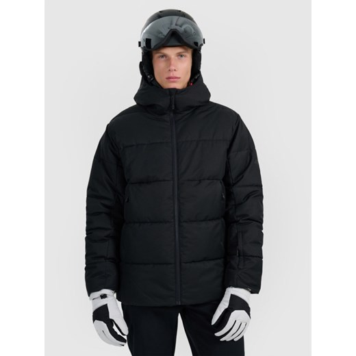 Męska kurtka narciarska 4F 4FWAW25TTJAM0788 - czarna ze sklepu Sportstylestory.com w kategorii Kurtki męskie - zdjęcie 187746646