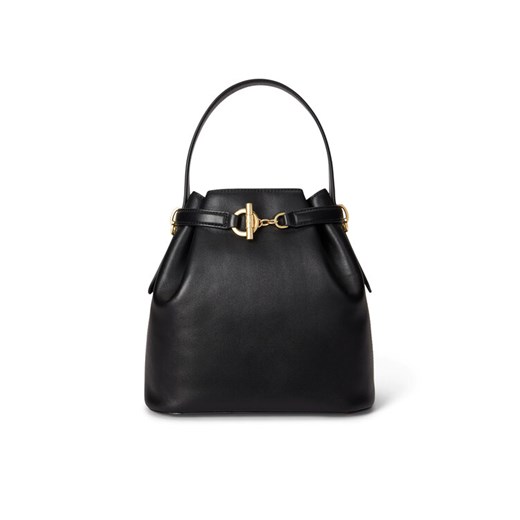 LAUREN RALPH LAUREN Torebka 431982787001 Czarny ze sklepu MODIVO w kategorii Torebki worki - zdjęcie 187747905