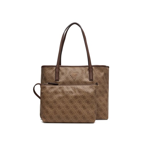Guess Torebka Victtoria HWESG9 51428 Brązowy ze sklepu MODIVO w kategorii Torby Shopper bag - zdjęcie 187747926