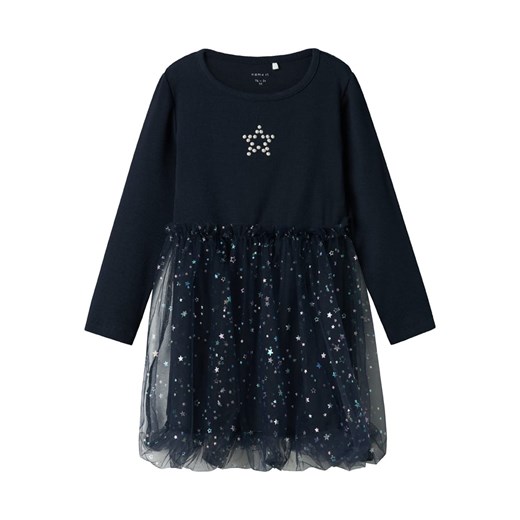 name it Sukienka &quot;Arana&quot; w kolorze granatowym ze sklepu Limango Polska w kategorii Sukienki dziewczęce - zdjęcie 187748805