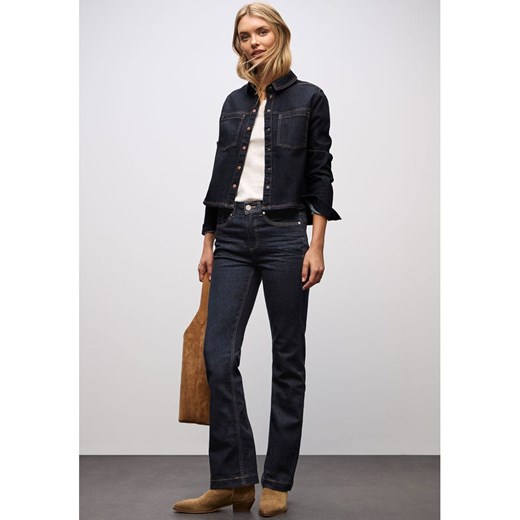 Street One Dżinsy - Bootcuf fit - w kolorze granatowym ze sklepu Limango Polska w kategorii Jeansy damskie - zdjęcie 187749019