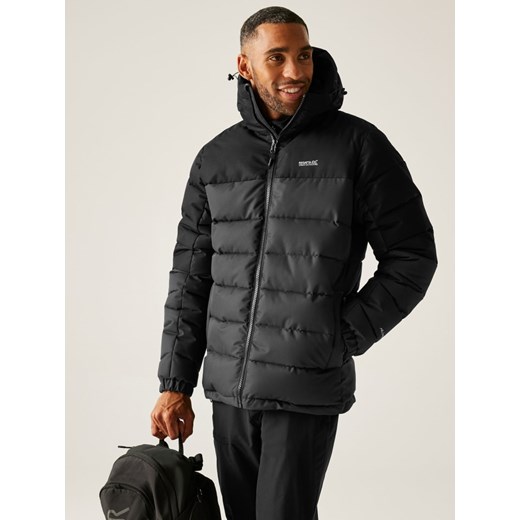 Regatta Kurtka pikowana &quot;Aldthorn&quot; w kolorze antracytowo-czarnym ze sklepu Limango Polska w kategorii Kurtki męskie - zdjęcie 187750655
