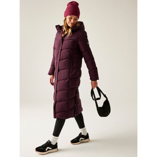 Regatta Płaszcz pikowany &quot;Eloria&quot; w kolorze bordowym ze sklepu Limango Polska w kategorii Kurtki damskie - zdjęcie 187750835