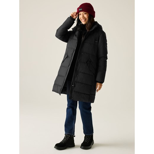 Regatta Płaszcz pikowany &quot;Eryn&quot; w kolorze czarnym ze sklepu Limango Polska w kategorii Kurtki damskie - zdjęcie 187750907