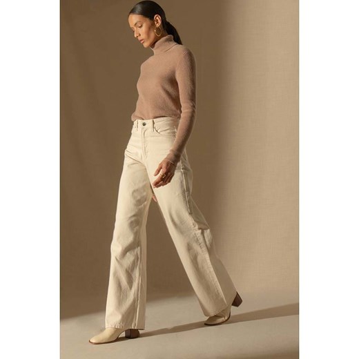 Perfect Cashmere Kaszmirowy sweter &quot;Elly&quot; w kolorze jasnobrązowym Perfect Cashmere XL okazja Limango Polska