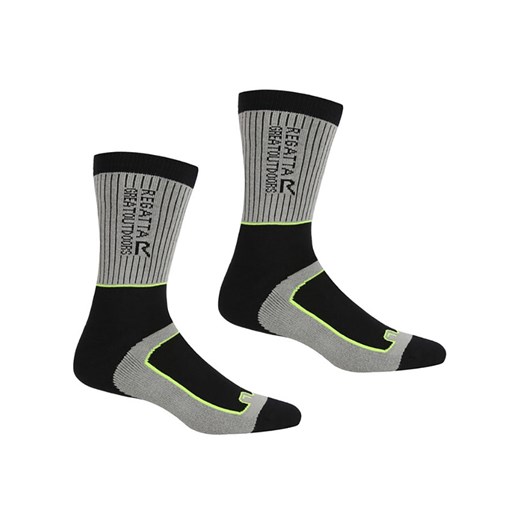 Regatta Skarpety turystyczne &quot;Samaris 2&quot; w kolorze szaro-czarnym ze sklepu Limango Polska w kategorii Skarpetki męskie - zdjęcie 187751565