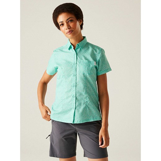 Regatta Koszula funkcyjna &quot;Mindano VIII&quot; w kolorze turkusowym ze sklepu Limango Polska w kategorii Bluzki damskie - zdjęcie 187751957