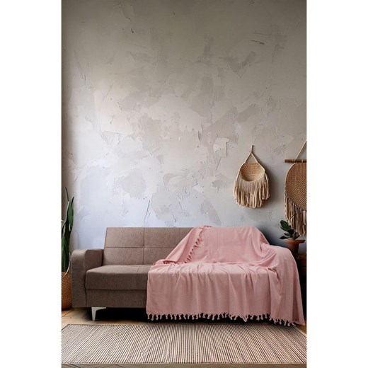 Mijolnir Pled w kolorze jasnoróżowym ze sklepu Limango Polska w kategorii Tekstylia - zdjęcie 187752038