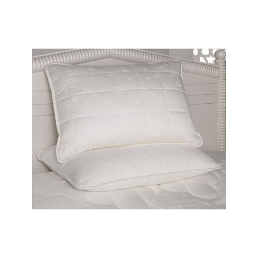 Colourful Cotton Bambusowa poduszka w kolorze białym ze sklepu Limango Polska w kategorii Poduszki dekoracyjne - zdjęcie 187752049