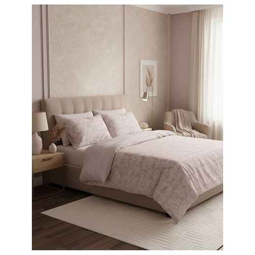 Mijolnir Komplet pościeli satynowej w kolorze jasnoróżowym ze sklepu Limango Polska w kategorii Pościele - zdjęcie 187752107