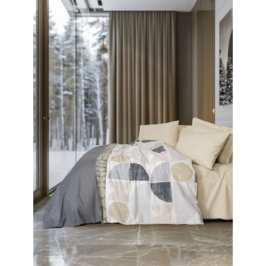Mijolnir Komplet pościeli renforcé &quot;Formo&quot; w kolorze biało-beżowym ze sklepu Limango Polska w kategorii Pościele - zdjęcie 187752149