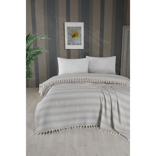 Mijolnir Narzuta &quot;Milo&quot; w kolorze kremowo-szarym ze sklepu Limango Polska w kategorii Tekstylia - zdjęcie 187752249