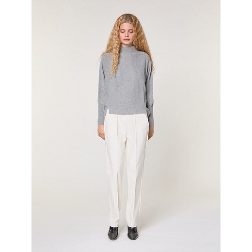 Rodier Wełniany sweter w kolorze szarym ze sklepu Limango Polska w kategorii Swetry damskie - zdjęcie 187752398