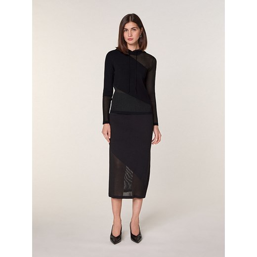 Rodier Wełniany sweter w kolorze czarnym ze sklepu Limango Polska w kategorii Swetry damskie - zdjęcie 187752408