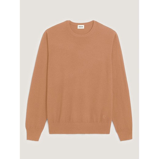 Rodier Wełniany sweter w kolorze jasnobrązowym ze sklepu Limango Polska w kategorii Swetry męskie - zdjęcie 187752426