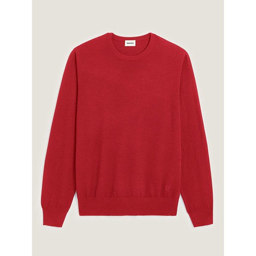 Rodier Wełniany sweter w kolorze czerwonym ze sklepu Limango Polska w kategorii Swetry męskie - zdjęcie 187752427