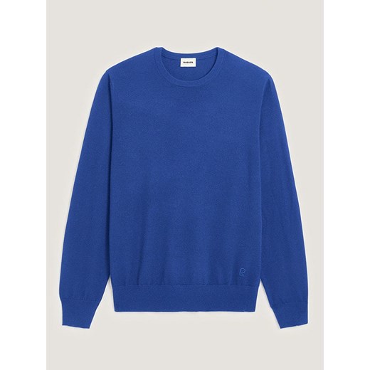 Rodier Wełniany sweter w kolorze niebieskim ze sklepu Limango Polska w kategorii Swetry męskie - zdjęcie 187752428