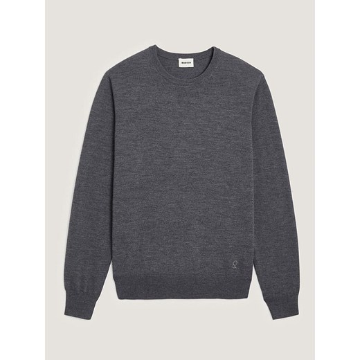 Rodier Wełniany sweter w kolorze szarym ze sklepu Limango Polska w kategorii Swetry męskie - zdjęcie 187752429