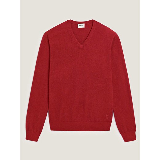 Rodier Wełniany sweter w kolorze czerwonym ze sklepu Limango Polska w kategorii Swetry męskie - zdjęcie 187752437