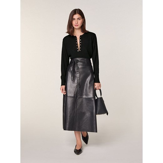 Rodier Wełniany sweter w kolorze czarnym ze sklepu Limango Polska w kategorii Swetry damskie - zdjęcie 187752478