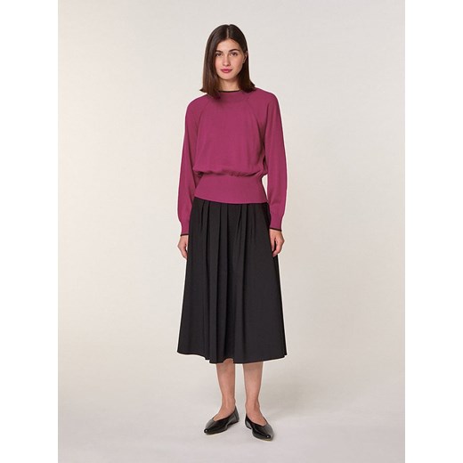 Rodier Wełniany sweter w kolorze jagodowym ze sklepu Limango Polska w kategorii Swetry damskie - zdjęcie 187752495