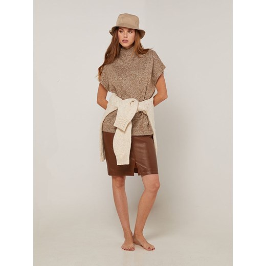 Rodier Koszulka w kolorze jasnobrązowym Rodier S promocja Limango Polska