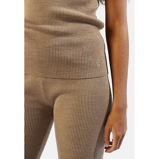 Rodier Wełniany top w kolorze jasnobrązowym Rodier XL promocja Limango Polska