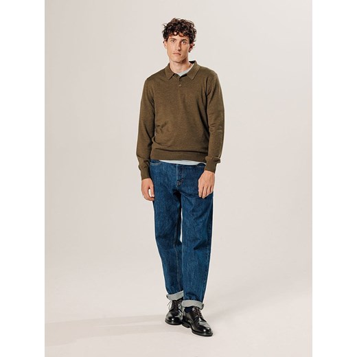 Rodier Wełniany sweter w kolorze brązowym ze sklepu Limango Polska w kategorii Swetry męskie - zdjęcie 187752807